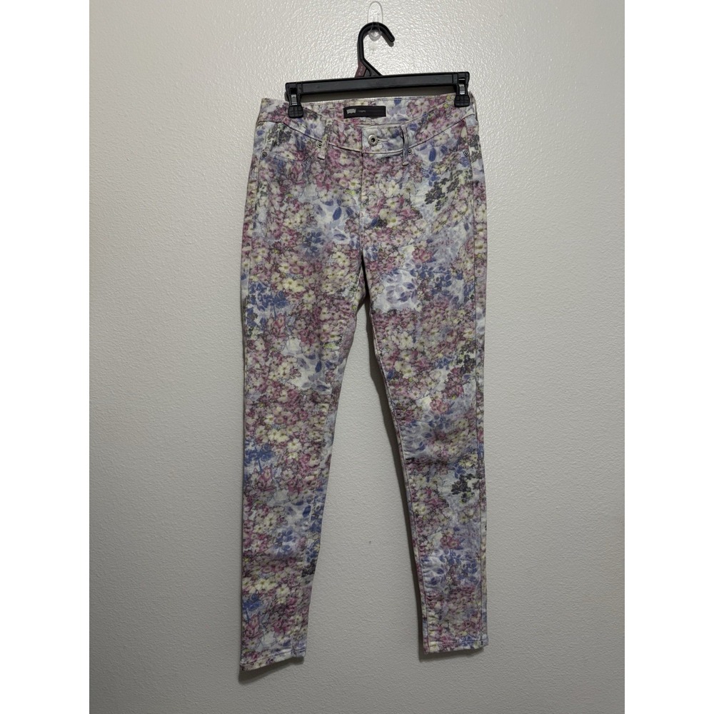 Levi's Leggings Women's Size 4 Floral Print Design Stretch